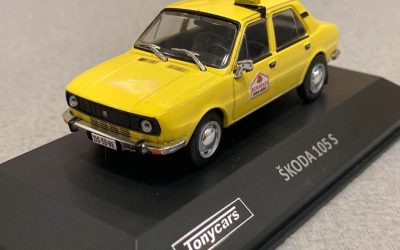 BUDATAXI Skoda 105 1/43 Tonycars
