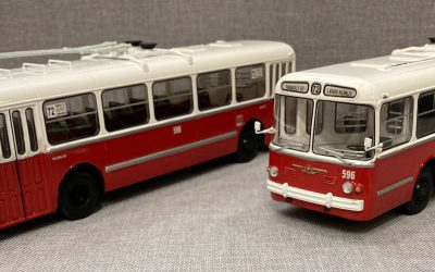 ZIU 5 Trolibusz / Troli Budapest BKV 1/43 Tonycars