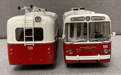 ZIU 5 Trolibusz / Troli Budapest BKV 1/43 Tonycars