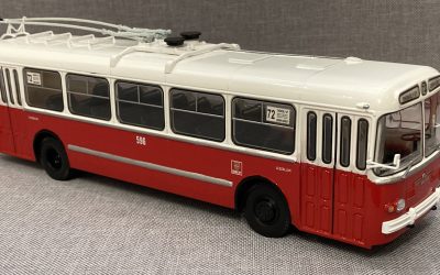 ZIU 5 Trolibusz / Troli Budapest BKV 1/43 Tonycars