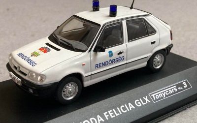 Skoda Felicia Rendőrség Tonycars 1-43