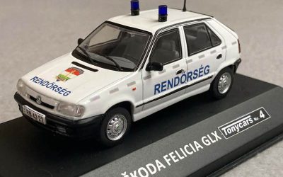Skoda Felicia Rendőrség Tonycars 1-43