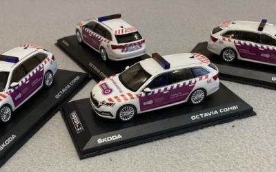 Skoda Octavia IV Kombi BKK Forgalmi Zavarelhárítás Tonycars 1/43