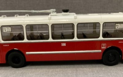 ZIU 5 Trolibusz / Troli Budapest BKV 1/43 Tonycars